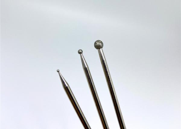 Buy cheap Electroplated Diamond Grinding Stones HP Shank Ball Shape Dental Diamond Burs from wholesalers