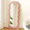 Buy cheap Velvet MDF Arched Standing Mirror Oversized Full Length Oem from wholesalers