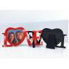 Buy cheap Dye MDF Sublimation Blank Love Heart Photo Picture Frame For Printing from wholesalers