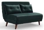Buy cheap Durable BSCI Foldable Sofa Bed Single With 4 Wood Feet And High Resilience Foam from wholesalers