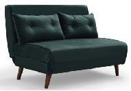 Buy cheap Durable BSCI Foldable Sofa Bed Single With 4 Wood Feet And High Resilience Foam from wholesalers