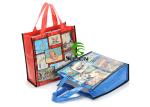 Jute Fibre Non Woven Shopping Bag Durable Gravure Printing Customized Logo