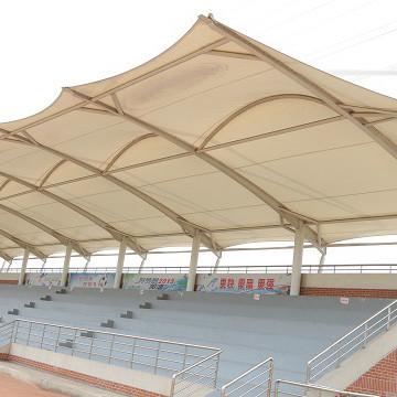 Buy cheap Q235B Tension Membrane Structure Architecture 0.36mm-0.6mm Roof Long Span from wholesalers