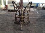 Classical European Cast Iron Table And Chairs Aluminum Patio Furniture
