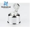 Buy cheap UV Coated Shampoo Bottle PP Plastic Flip Cover Electroplating Gold Metal from wholesalers