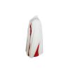 Buy cheap 240G Red Contrast White Workwear Jacket 65 Polyester 35 Cotton Twill 2/1 from wholesalers
