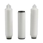 Chemical Contaminant Removal Pleated Filter Cartridge With Max Operating