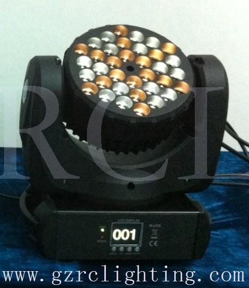 Buy cheap RGBW 36pcs 3W Cree Bulbs Beam Moving Head stage lighting For Disco from wholesalers