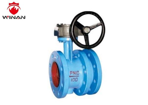 Flexible Flanged Butterfly Fire Fighting Valves 2''- 80'' ISO9001-2008