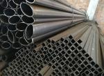 Zinc Plated Elliptical Steel Tubing , High Strength Weldable Oval Metal Tube