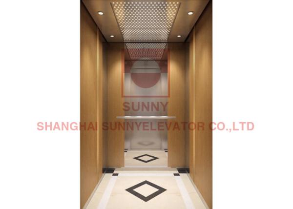 Buy cheap Infrared 1600kg Motor Room Less Mrl Electric Traction Elevator from wholesalers