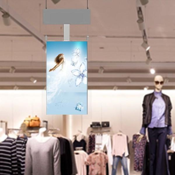 Buy cheap 43inches 55inches Advertising LCD Display Ceiling Type Double Sided Window Display from wholesalers