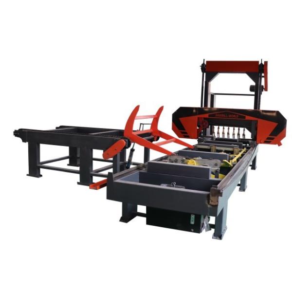 Buy cheap Automatic Hydraulic Wood Band Sawmill, Hydraulic automation Log Bandsaw Mill Machine from wholesalers