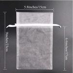 organza envelope flap gift packaging pouch with button,Christmas gift bag