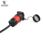 Light Weight M20 2/3/4/5/7/9/12Pins Soldering Cable Male Female Connector
