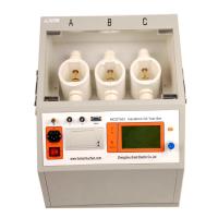 Buy cheap 100KV Oil Dielectric Strength Tester , 80%RH Dielectric Strength Test Equipment product