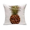 Buy cheap Cotton Line Decorative Square Throw Pillow Covers Set Cushion Case for Sofa Bedroom Car Pineapple Pillowcases 18 x 18 In from wholesalers