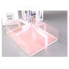 Buy cheap White Pink Paperboard Insert Clear PET Transparent Packaging Box from wholesalers
