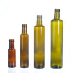 Olive Oil Packaging Bottle Black Glass Olive Oil Bottle Logo Printing
