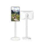 32Inch Touch Screen Stand Mobile Display Portable TV Tablet With Wheels