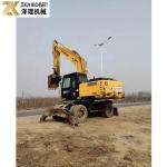 2017 Hyundai Robex 210 Used Compact Excavator 210W-7 4WD