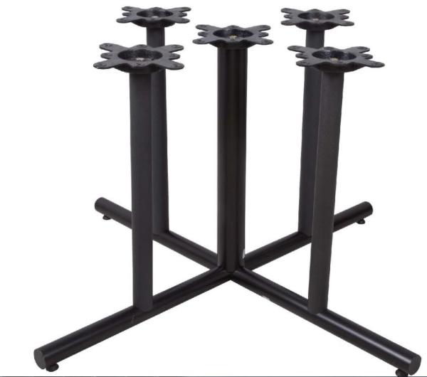 Buy cheap Cast Iron Restaurant Table Bases Multi Columns Sturdy Cheap Furniture Component from wholesalers
