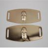 Buy cheap Eco-friendly plating iron sheets gold color embossed skull logo shoe metal buckles for shoelace from wholesalers