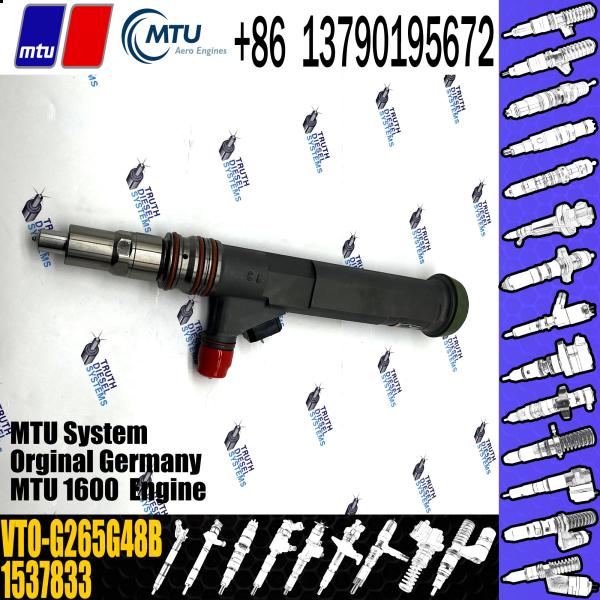 Buy cheap 1498083 Diesel Fuel Injector ISO MTU VTO-G265G48B X5240750003 from wholesalers