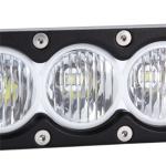 Factory 30W flood single row led light bar CREE LED PC lens HCB-L30SDC