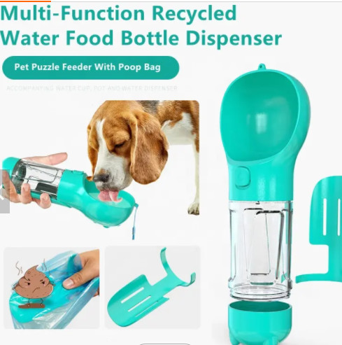 Lightweight Portable Dog Water Bottle Travel Dog Water Dispenser 300ML 500ML