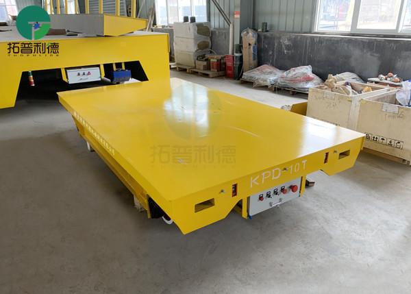 Buy cheap Crane Plant Steel Box Beam Transport Motorized Rail Transfer Cart from wholesalers