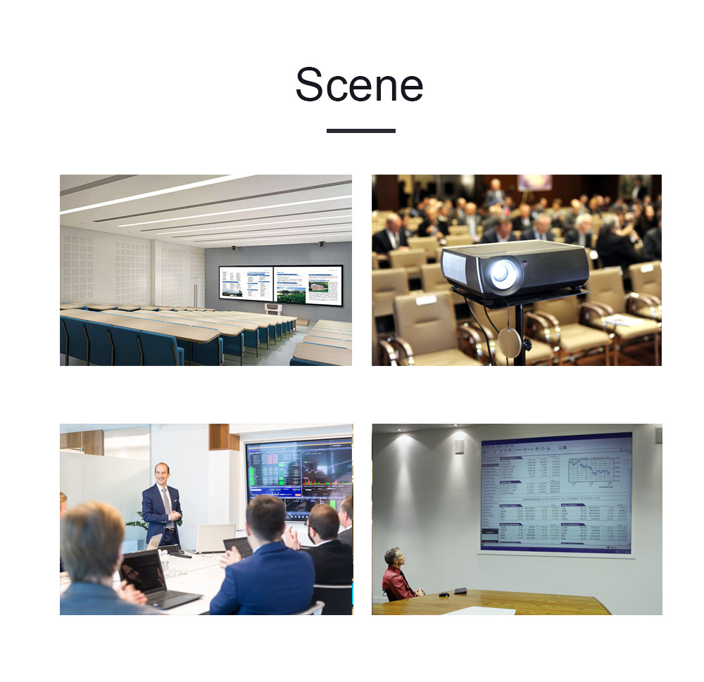 Screen Sharing Wireless Presentation System Android 7.1 Support PC Connection for Meeting& Training