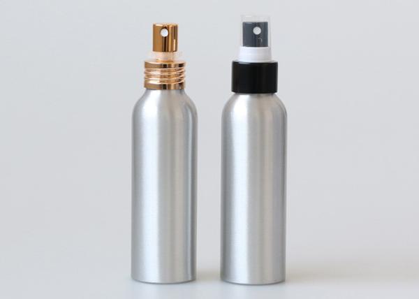 Buy cheap Silver Aluminum Cosmetic Bottles 100ml Cosmetic Packaging Polished from wholesalers