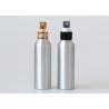 Buy cheap Silver Aluminum Cosmetic Bottles 100ml Cosmetic Packaging Polished from wholesalers