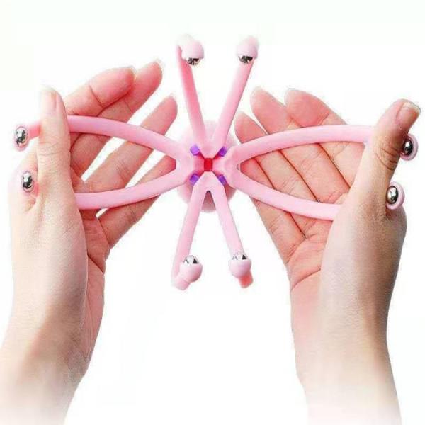 Buy cheap Non Toxic Plastic Small Handheld Massager , OEM Mini Finger Massage Roller from wholesalers