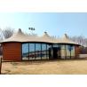 Buy cheap Luxury Triple Top Large Glamping Safari Tents For Hotel Restaurant from wholesalers