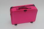 Oxford Beauty Bag With Double Zipper Fabric Makeup Train Case For Artist Rose