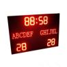 Buy cheap Super Brightness In Red Color LED Football Scoreboard with Electronic Team Name from wholesalers