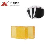 Yellow Solid Hot Melt Packaging Seal Adhesives For Waybill Labeling TPR-4376A