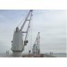 Buy cheap Ship Deck Hydraulic Telescopic Crane , Fail Safe Brakes Offshore Pedestal Crane from wholesalers