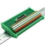 Buy cheap SCSI 50 Pin Quick Connectors Spring Clamp Terminal Blocks Breakout Board Adapter from wholesalers