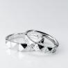Buy cheap Crushed Diamonds18K Gold Couple Rings from wholesalers