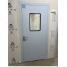 Buy cheap Galvanized Steel Cleanrooms Doors , Medical Clean Room Door With Glass Window from wholesalers