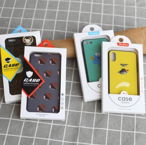 Buy cheap Hook Mobile Phone Case Packaging Box White Cardboard Paper CMYK 4 Color from wholesalers