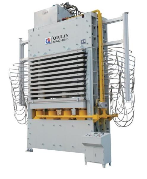 Buy cheap 1000-Ton 10-Layer Hot Press For Plywood Production 32kgf/cm2 Max Pre.Int. 11-2700×1370×80mm Platen No Size from wholesalers