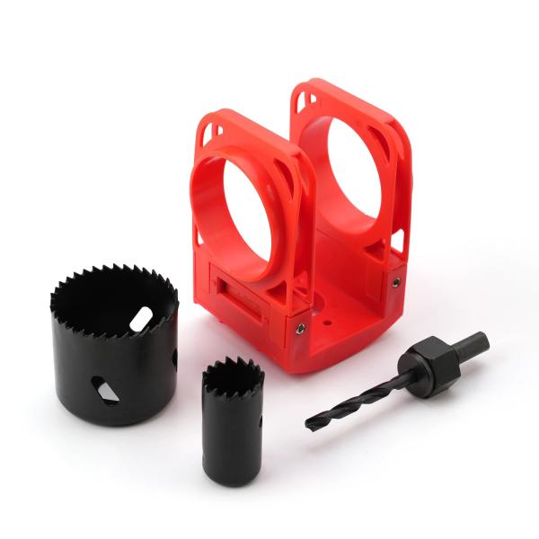 Buy cheap High Carbon Steel Hole Saw Lock Installation Kit OEM HRC 38-42 from wholesalers
