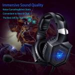 DC5V 20000Hz 2.2kohm Onikuma Gaming Headset K8