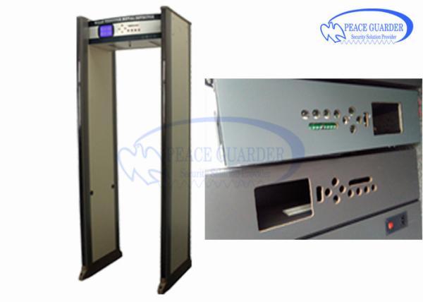 Buy cheap PC Connected Waterproof Door Frame Metal Detector LCD Screen For Airport Check from wholesalers