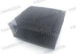 Black color Nylon Auto Cutter Bristle 100*100*40mm For IMA Cutter