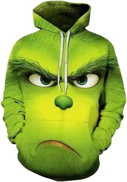 Unisex Christmas Hoodie Novelty Sweatshirt , Halloween Pullover Hooded With